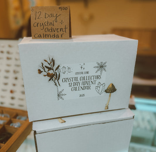 Crystal Collectors 12 day advent calendar