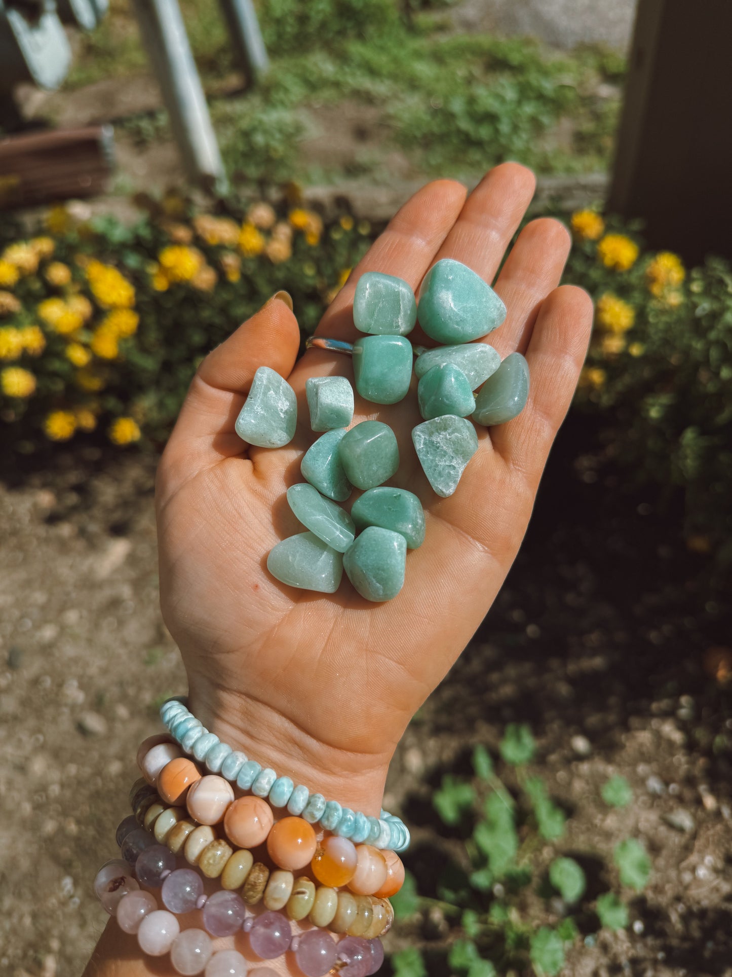 Green Aventurine Tumbled Stone - Small