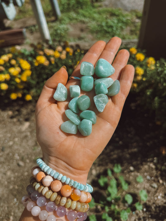 Green Aventurine Tumbled Stone - Small