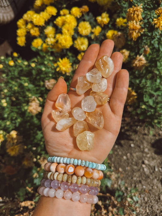 Citrine Tumbled Stone