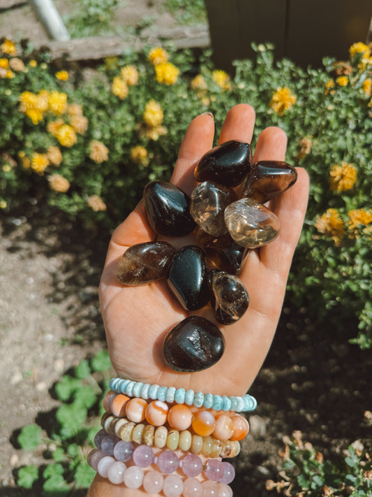 Smoky Quartz Tumbled Stone
