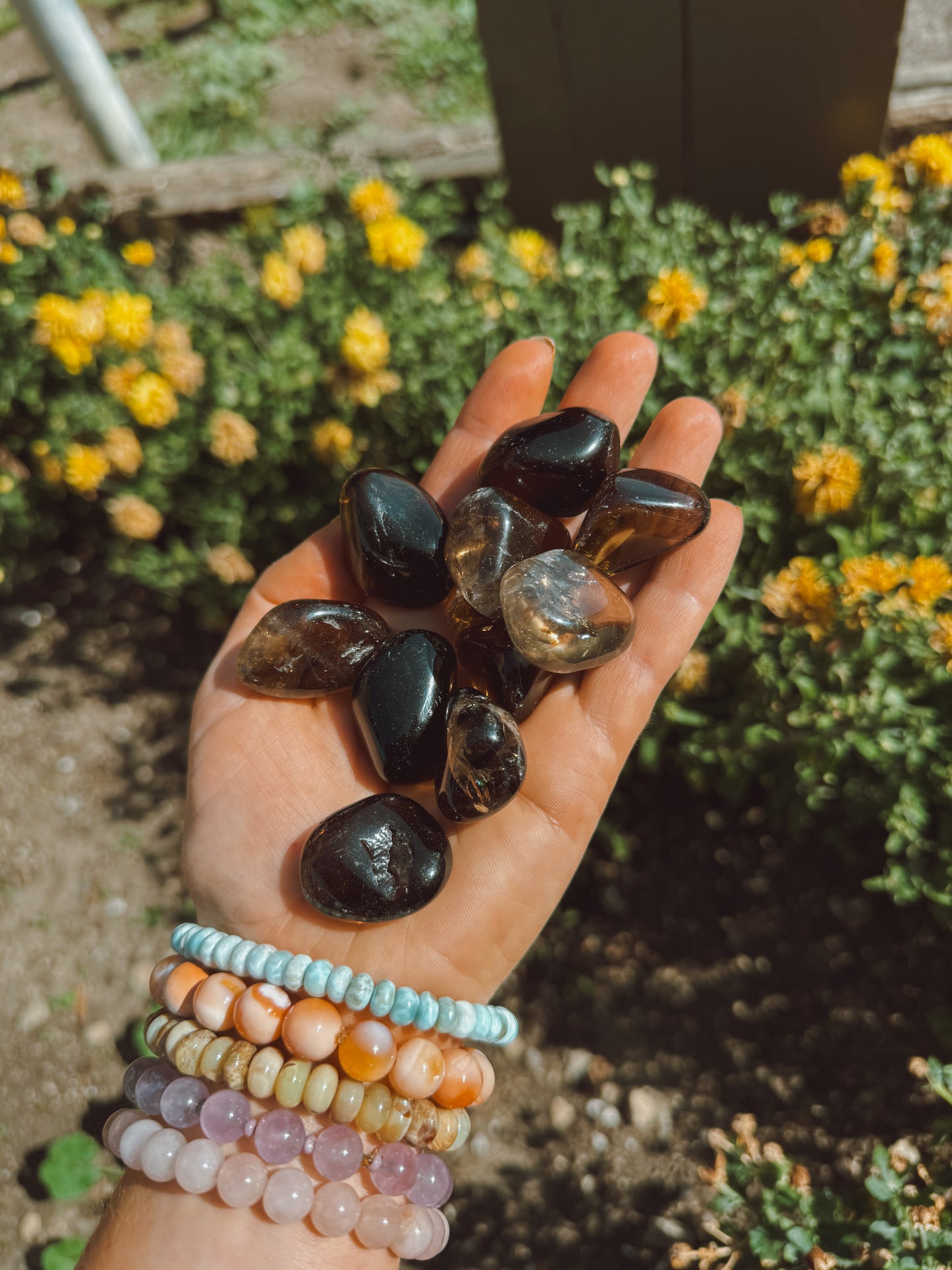 Smoky Quartz Tumbled Stone
