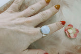 Blue Lace Agate Ring // Size 7