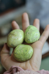 Green Opal Palmstones