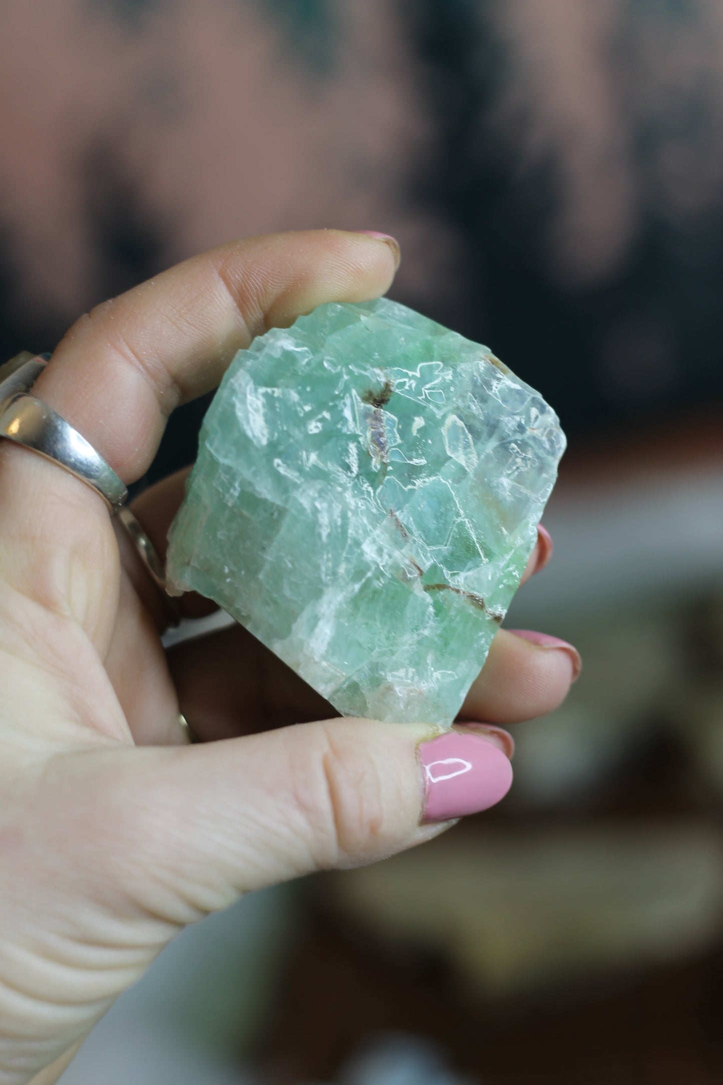 Green Calcite from Mexico