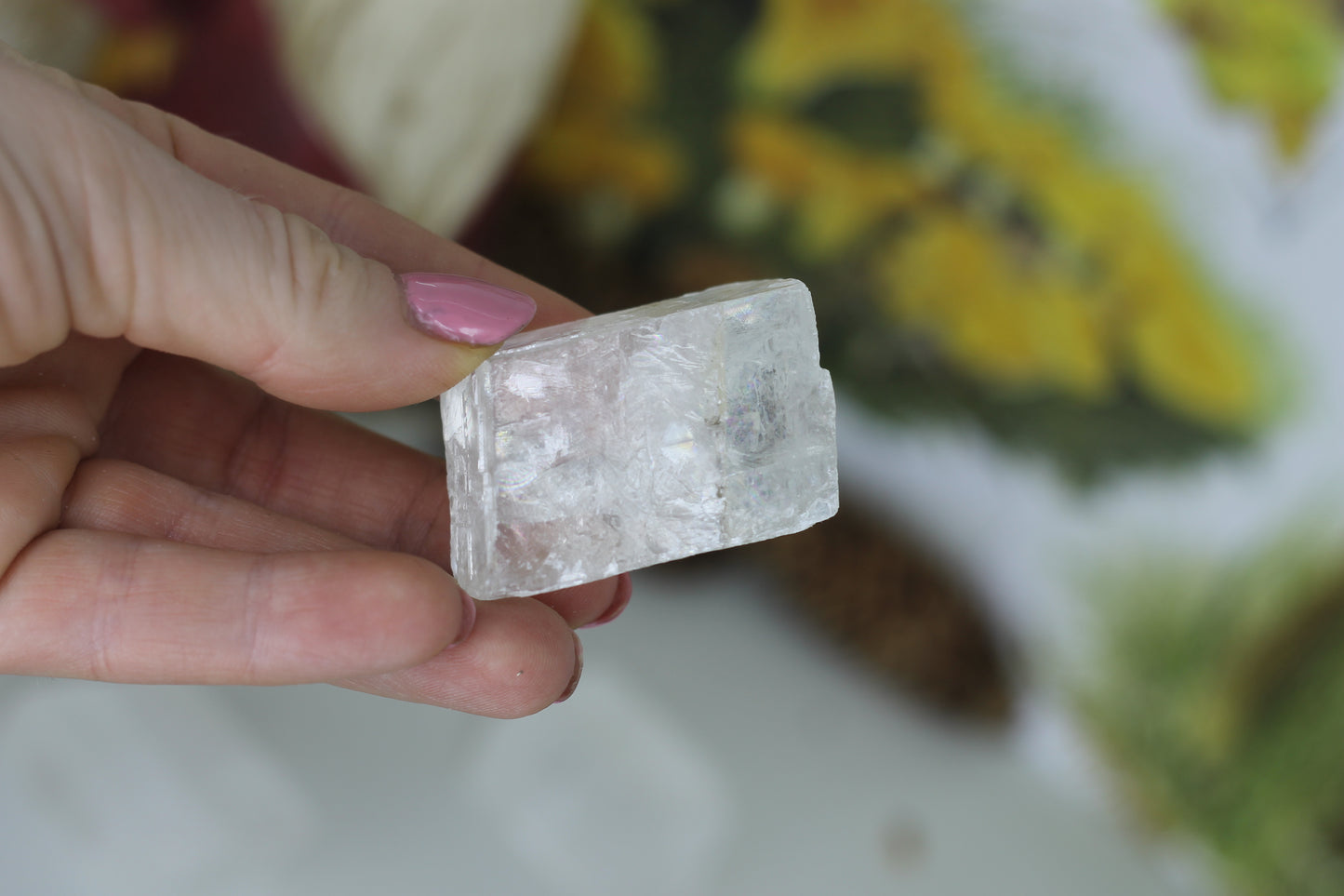 Iceland Spar Calcite stone