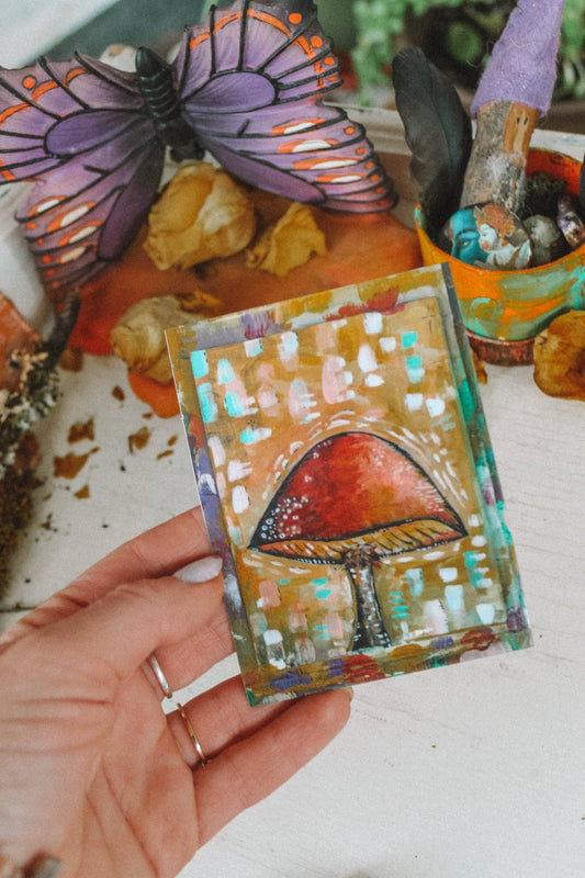 One little Shroom // LouLou flower Design