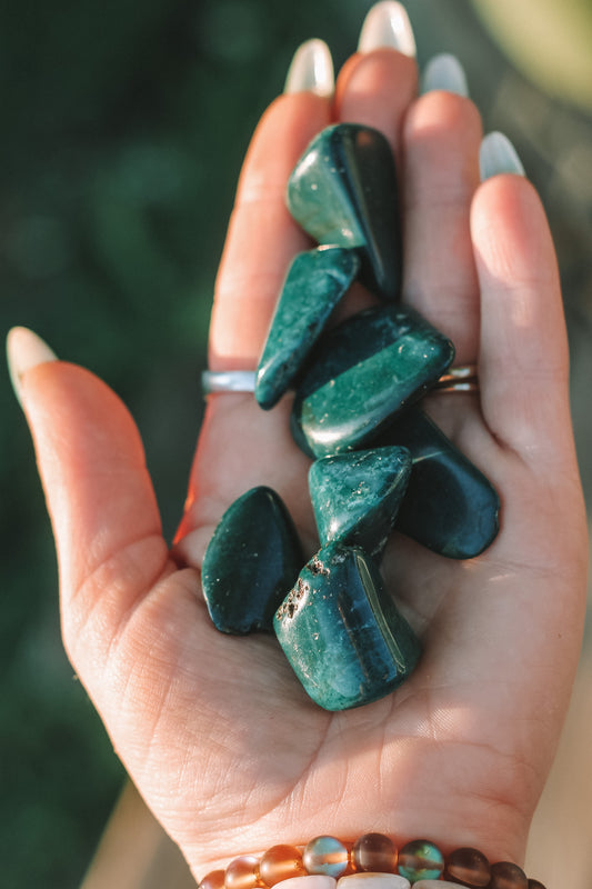 Green fancy jasper