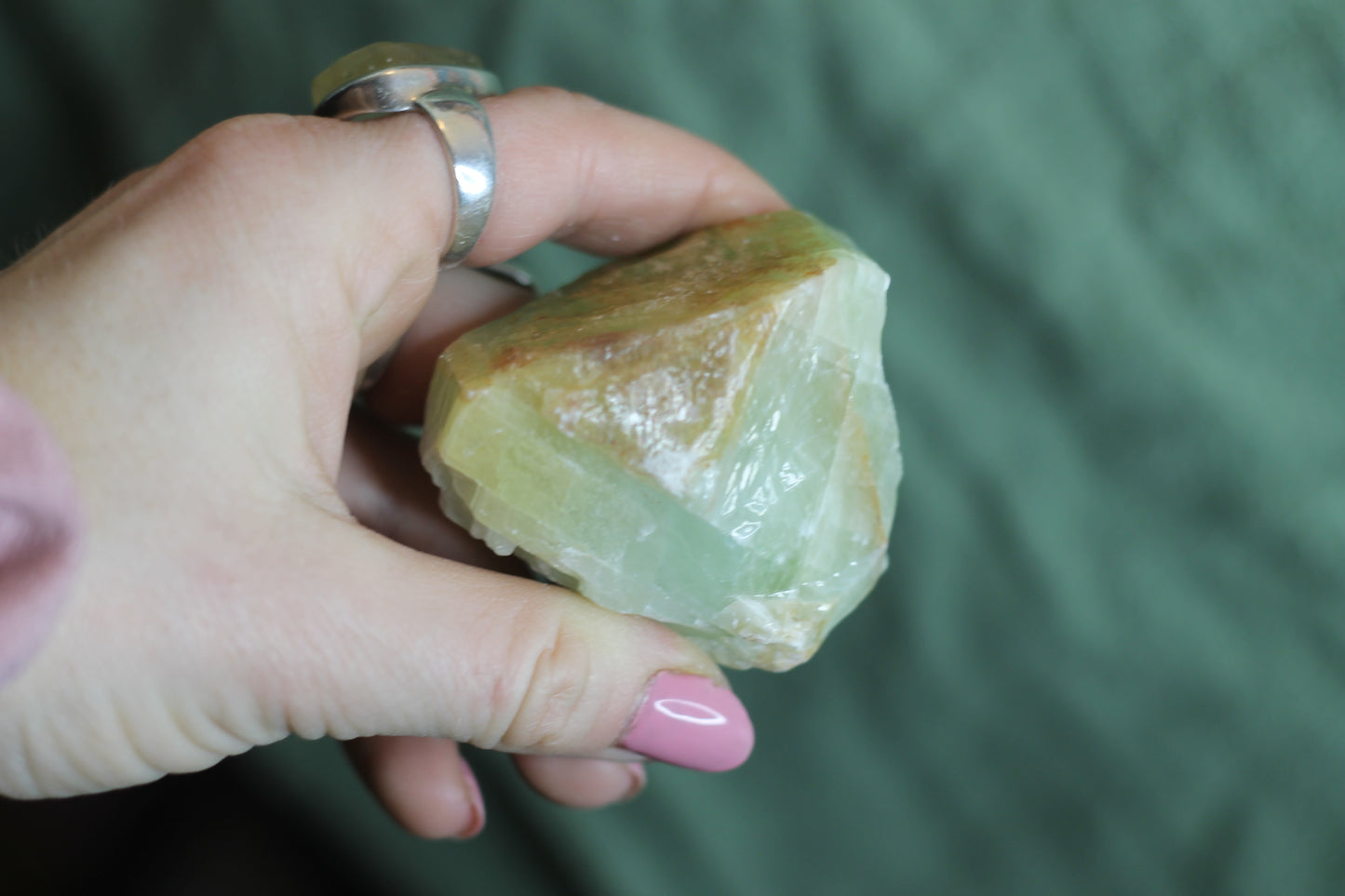 Green Calcite from Mexico