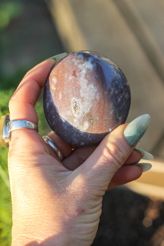 Violet ocean jasper